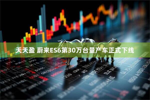 天天盈 蔚来ES6第30万台量产车正式下线